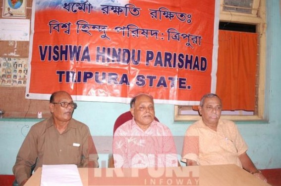 VHP to begin â€˜Hitchintakâ€™ Move in Tripura